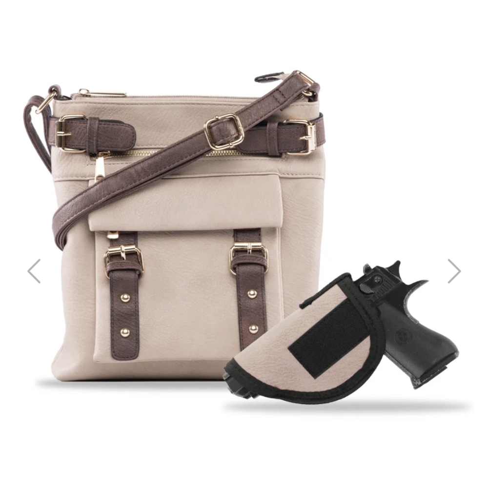 Jessie & James Hannah Crossbody CCW Sand